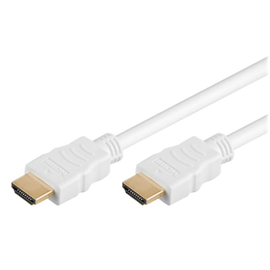 Goobay HDMI 1.4 kabel - Hvid - 10 meter